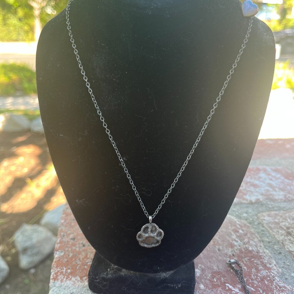 101. The Paw-Sterling Silver- 20 inches